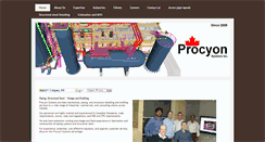Desktop Screenshot of procyoncanada.com