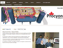Tablet Screenshot of procyoncanada.com